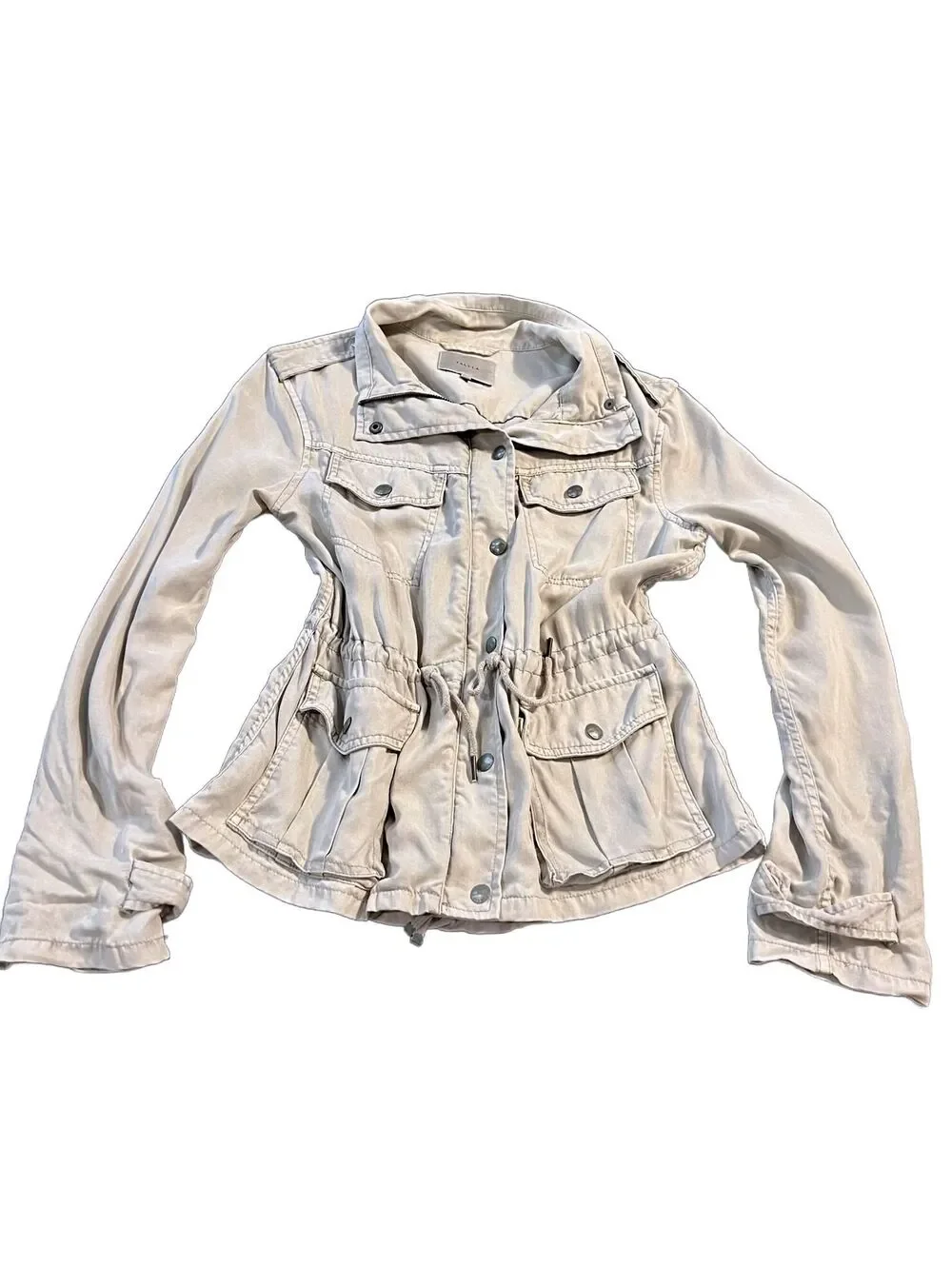Talula Aritzia Trooper Utility Jacket Gorpcore Coastal Gran|Sand Beige Size S